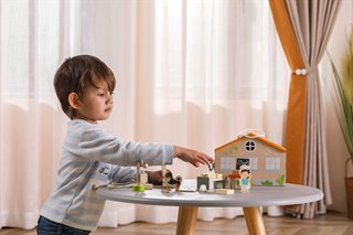 Viga Toys® Houten Dierenkliniek Speelset